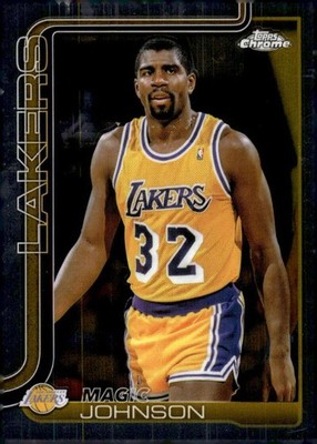 MAGIC JOHNSON 2025-26 Topps Chrome Base #244 NBA Lakers  ID:155824