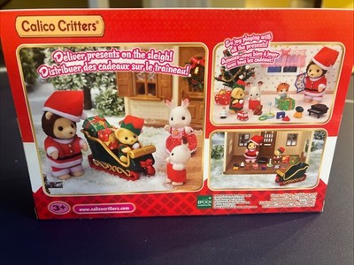 Sylvanian Families Calico Critters Mr. Lion's Winter Sleigh