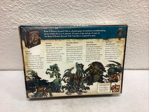 C-MON RUM & BONES: SECOND TIDE LOT- core set, hero packs and promos NIB CM511 - Picture 8 of 14