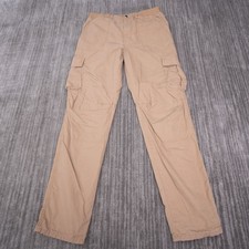 Polo Ralph Lauren Cargo Pants Boys XL 18-20 Tan Excellent Straight Leg Cotton