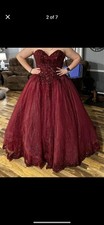 Women’s Red Ballgown Prom Dress. Never Worn, Tags Still On It. US: 16 UK: 18
