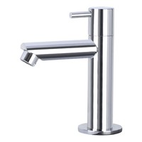 Differnz Kaltwasserhahn - KüChenarmatur Messing Chrom - Wasserhahn Mit Geradem A