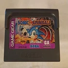 SEGA Sonic Spinball Sega Game Gear Pinball Sonic the Hedgehog Series GA