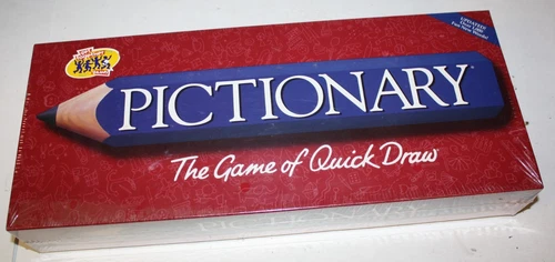 New, Sealed 1997 Pictionary Board Game Vintage Hasbro
