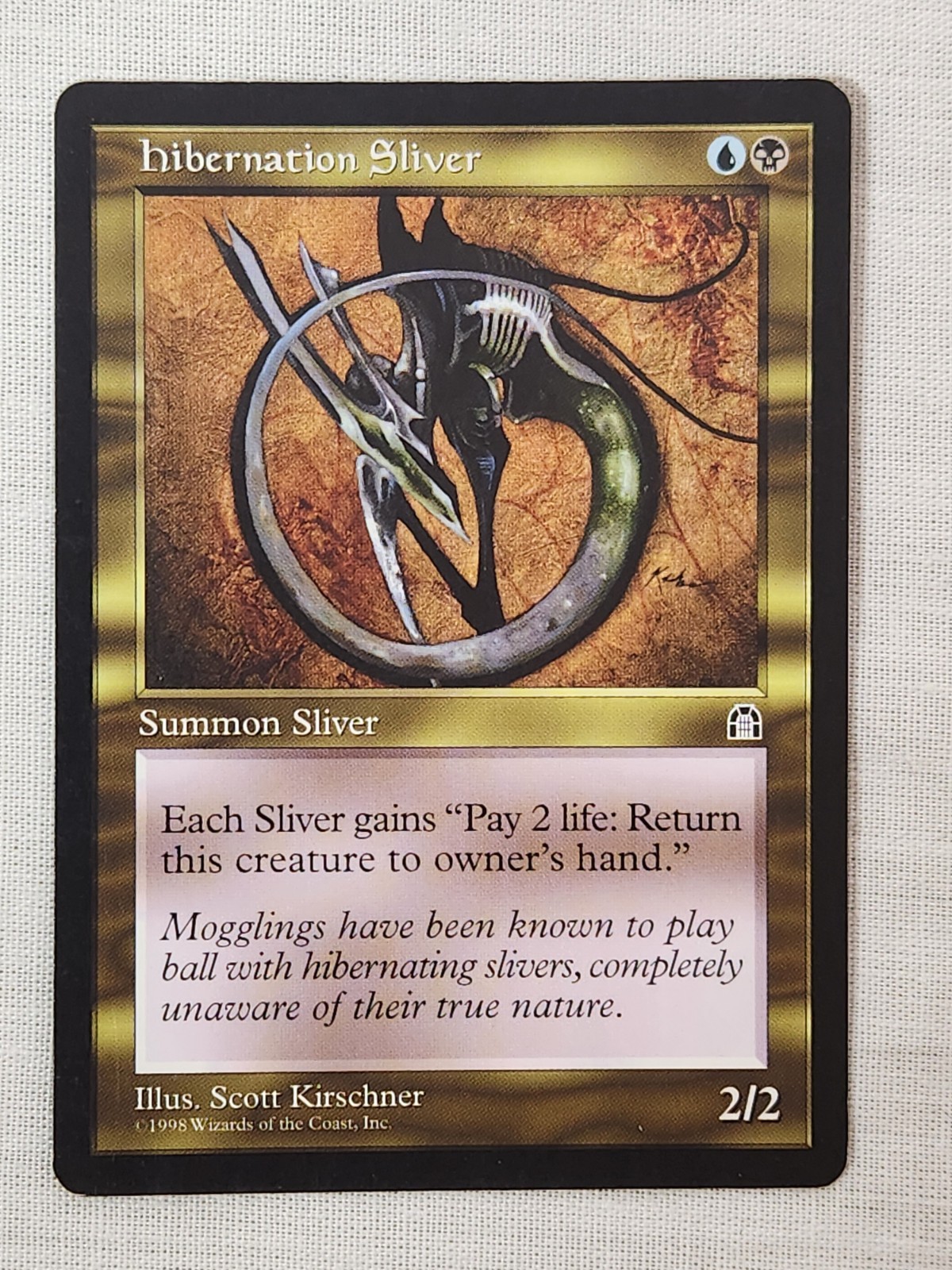 NM Hibernation Sliver Stronghold Mtg Magic the Gathering