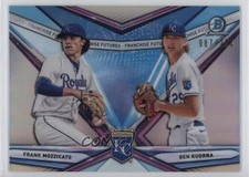 2021 Bowman Draft Franchise Futures Refractor Frank Mozzicato Ben Kudrna #7 6fs