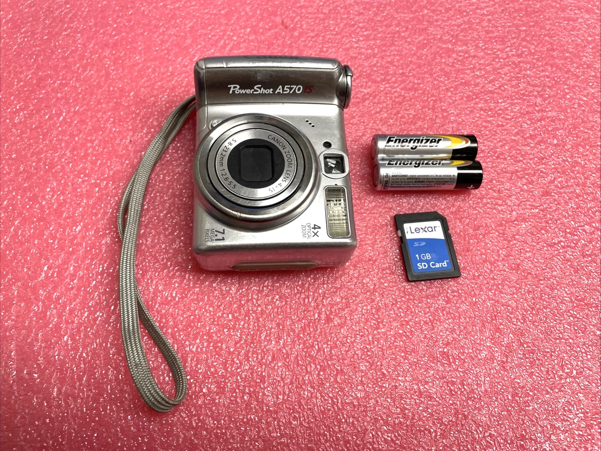 Canon PowerShot A570 IS Digital Cameras for Sale | Shop New & Used