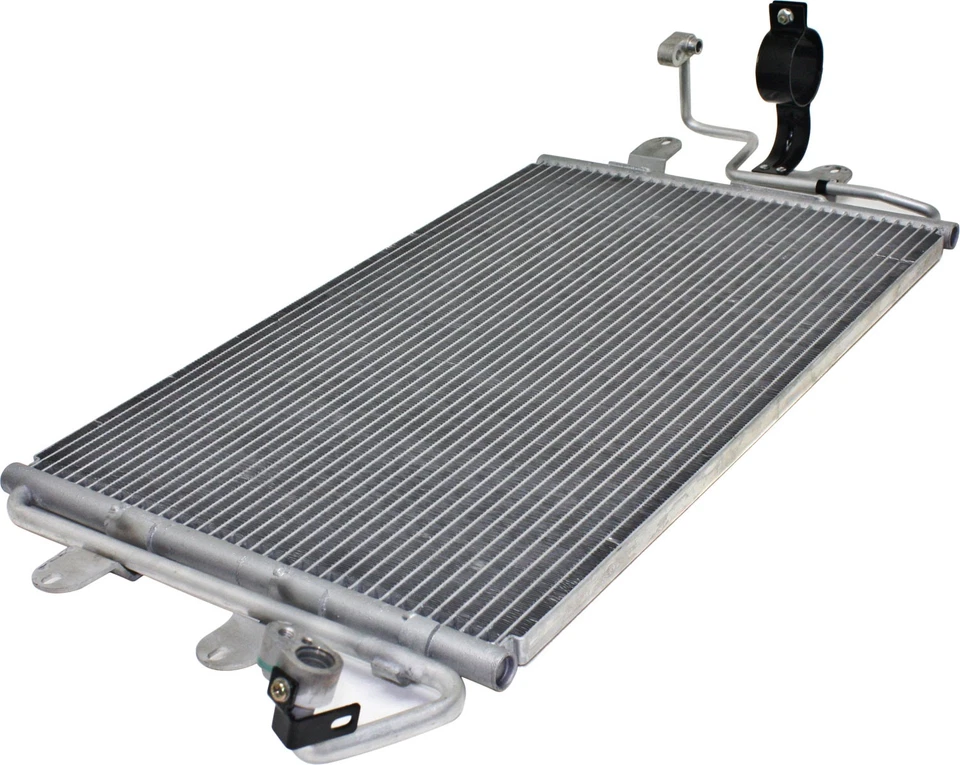 Condensador de aire acondicionado Beetle 1998-2006 núcleo de aluminio 1C0820413G VW3030109 Foto 3 de 4