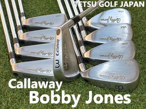 Set De Fers Callaway Bobby Jones S2H2 Vintage - 3, SW, 9 Pièces, Carbone, R Flex - Occasion