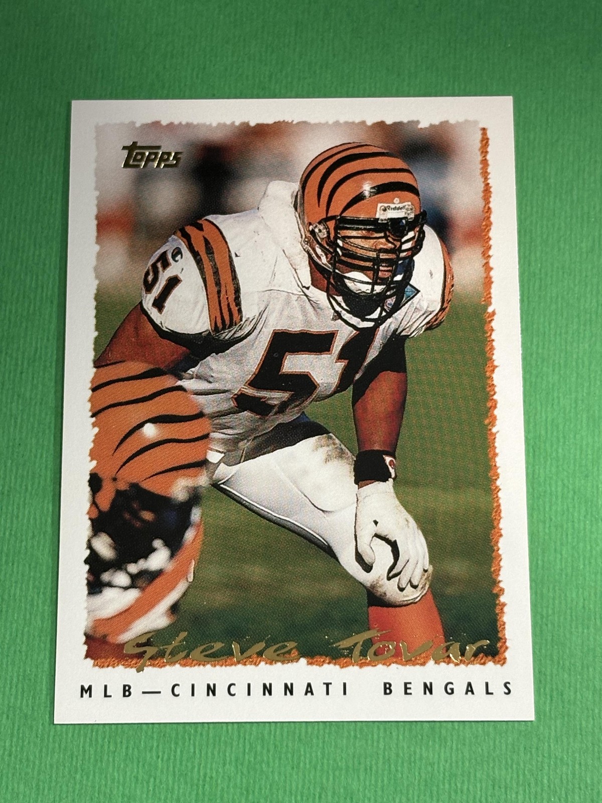 Steve Tovar 1995 Topps Cincinnati Bengals #176 *E84*