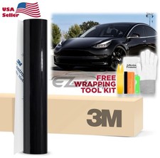 Genuine 3m Gloss Black Vinyl Wrap Car Auto Sticker Film Decal Bubble Free Sheet Genuine 3m Gloss Black Vinyl Wrap Car Auto Sticker Film Decal Bubble Free Sheet