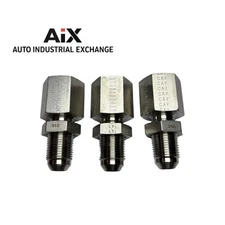 Parker 8-8 WGTX-WLN-SS Triple-Lok SS 1/2” 37° Flare x NPT Bulkhead 3-Pack