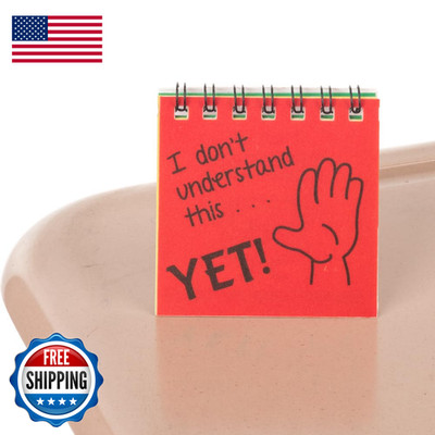 Really Good Stuff The Power Of Yet Self-Assessment Mini Flip Chart Set Of 12