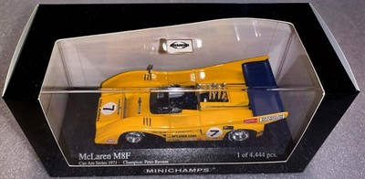 TEAM MC LAREN M8 F ''PETER REVSON'' CHAMPION CAN AM SERIE 1971   # 7    1:43