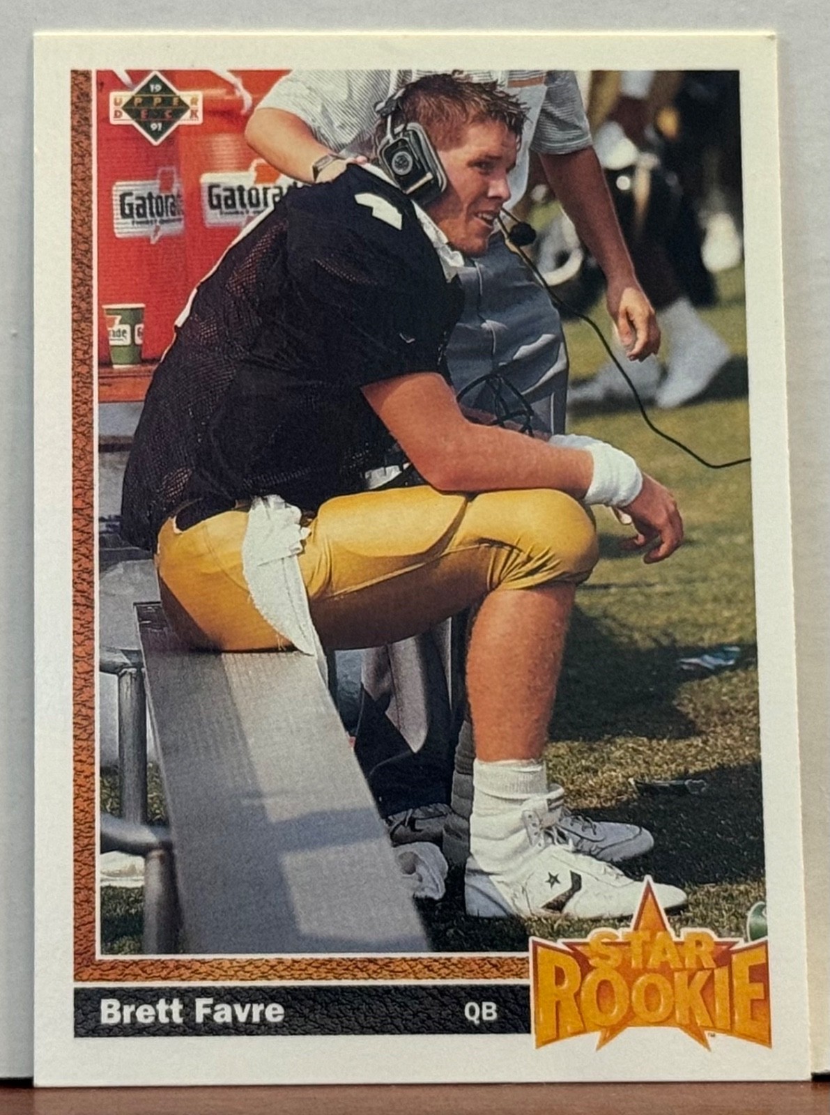 Brett Favre 1991 Upper Deck RC Rookie #13 F11