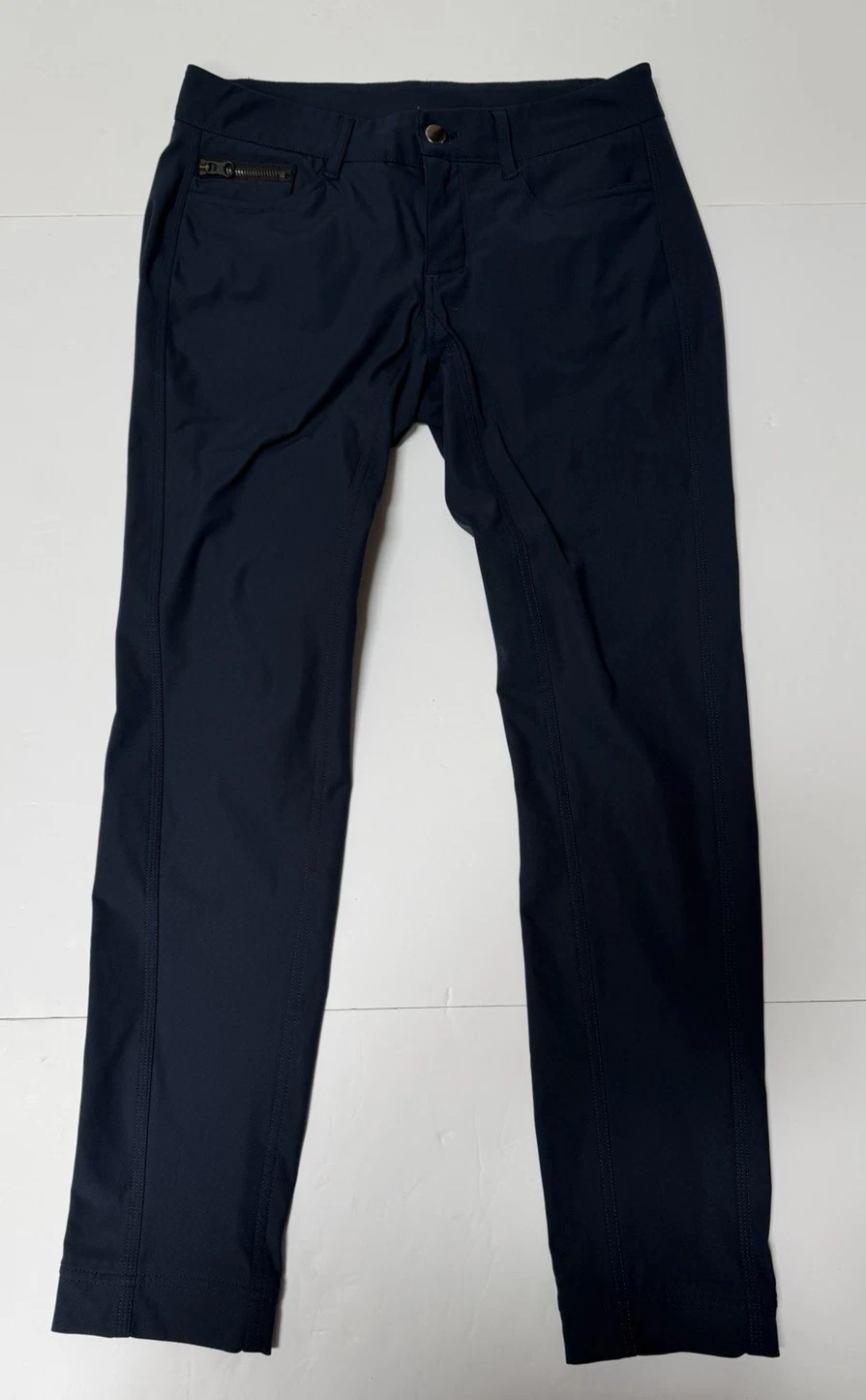 Women's Lulumelon Navy Blue Skinny Ankle Pants Size 4