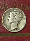 Fun Auction  1923P Mercury SILVER Dime 103 Year Old SURVIVOR   1c Start FREE  🚢
