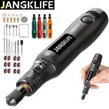 JANGKLIFE USB Cordless Rotary Tool Kit Woodworking Engraving Pen DIY For Jewelry