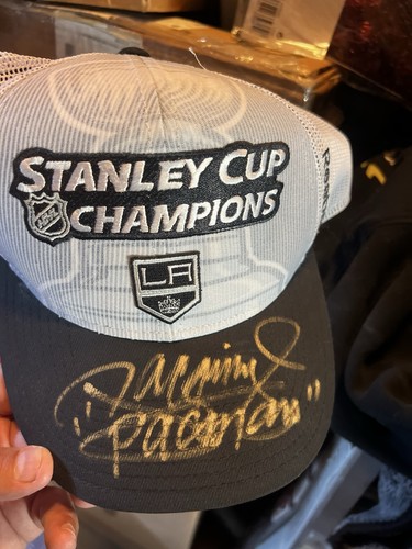 Manny Pacquiao Signed Autographed  LA KINGS HAT CHAMPIONSHIP unique Item PSA/DNA