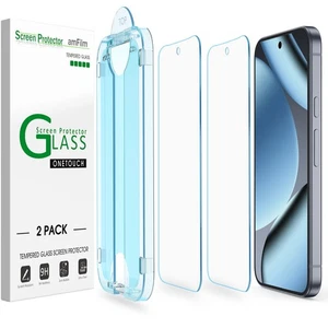amFilm OneTouch for Google Pixel 10 Pro/Pixel 10 [6.3''] Screen Protector,2 Pack
