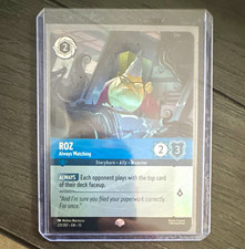 Disney Lorcana The First Chapter Roz - Always Watching 221/207 Enchanted Foil EN