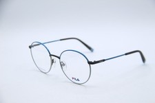 NEW FILA VFI093 COL.0Q46 BLUE BLACK GRAY AUTHENTIC FRAMES EYEGLASSES 51-19