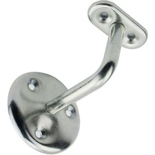 Eclipse Contract Handrail Bracket Bright Zinc Plated 64mm