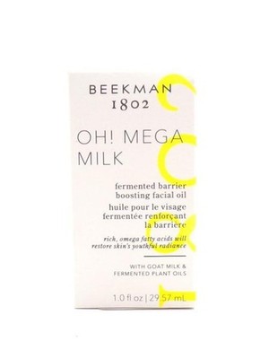 BEEKMAN Oh! Mega Milk Facial Oil - Hydrating Vitamin C & Niacinamide Serum 1oz.
