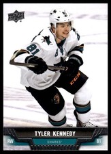 2013 Upper Deck Hockey Tyler Kennedy 261 San Jose Sharks