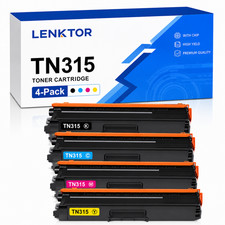 TN315 4PK High Yield Toner for HL-4150CDN HL-4570CDW MFC-9460CDN MFC-9970CDW