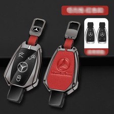New Red Edition Metal Key Fob Case For Mercedes-benz New Red Edition Metal Key Fob Case For Mercedes-benz