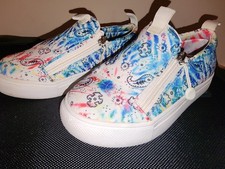 Steve Madden Kid Girls Adaptive Glamm Sneaker Tie Dye size 13 girls