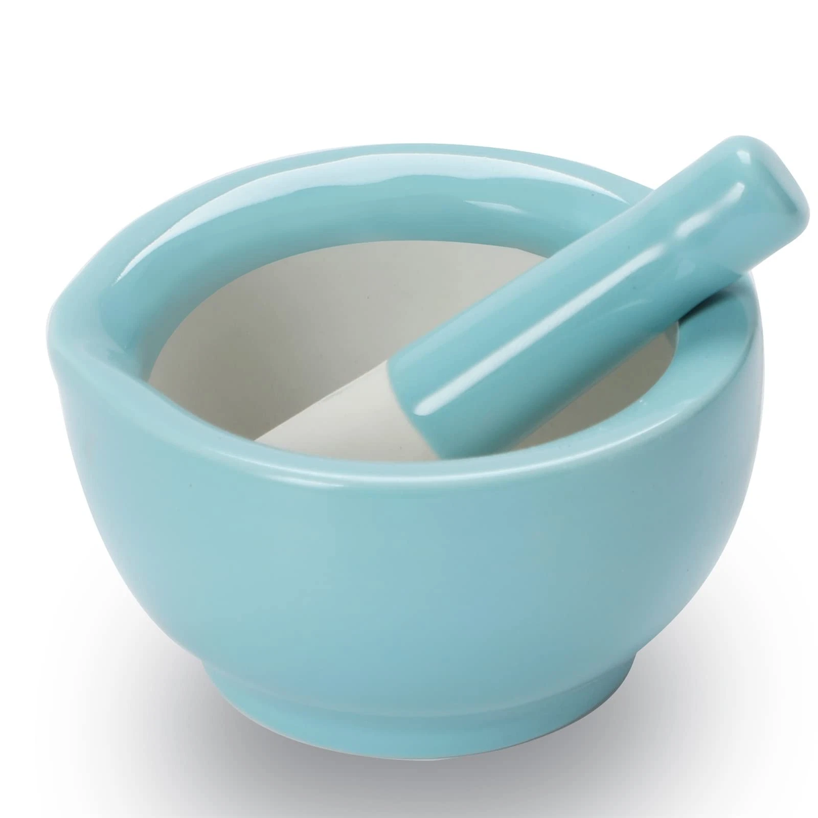 Mortar and Pestle Set, Ceramic Stoneware Spice Herb Grinder Crusher Set (3.2 ...
Opens in a new wind