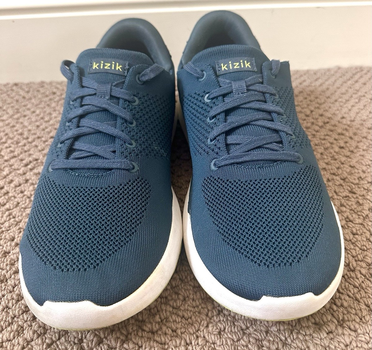 KIZIK Lima Men\'s 13 Tidepool Teal Blue Hands Free Sneakers Slip On Shoes Knit Kizik Lima Tidepool Blue Hands Free Slip-On Sneakers Casual  main image 3