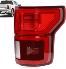 LED Tail Light with Blind Spot Compatible with Ford F150 2018 2019 2020 Right Pa