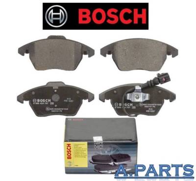 BOSCH BREMSBELAGSATZ VORDERACHSE AUDI A1 A3 TT VW GOLF PASSAT SKODA SEAT SUPERB 