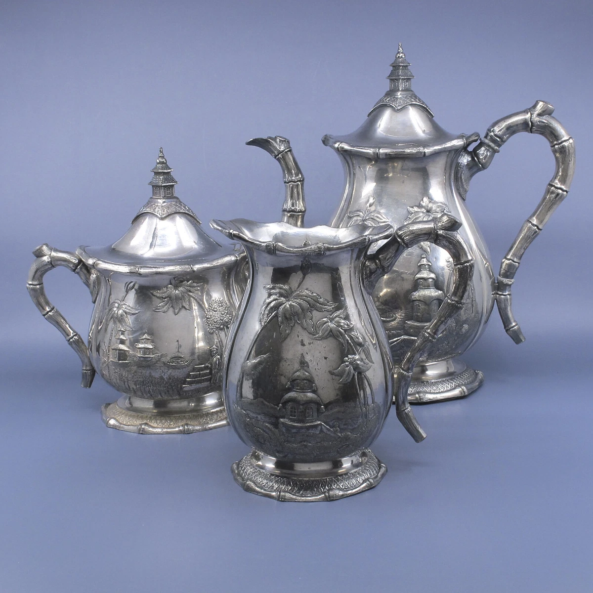 1850-1899 Tea/Coffee Set Silver Antiques for sale | eBay