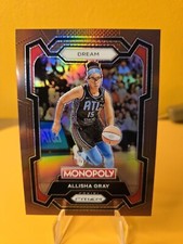 2024-25 Monopoly Prizm WNBA Brown Prizm Allisha Gray /249