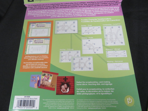 Cricut Design Studio 29-0500 Kit NIB Software, cable, manual, Mouse Pad, Complet - Picture 4 of 4