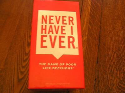 INI 2015 NEVER HAVE I EVER Expansion Pack ONE Must Be Played w/ Main Game Age 17