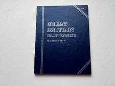 Great Britain Whitman Folder 9680 Halfpennies Collection 1937 to 1967 Missing 1