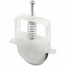 Adjustable Roller Assembly, 1 in Dia Roller, 1/4 in W Roller, Steel Roller, Conc