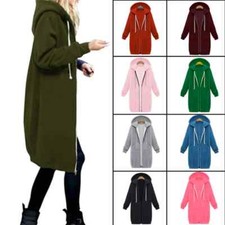 Plus Size Women's Winter Coats Warm Hoodies Outerwear Long Sleeve Tops Jackets
