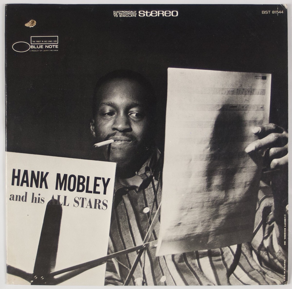 HANK MOBLEY: And His All Stars US Blue Note 81544 Jazz LP NM Vinyl
