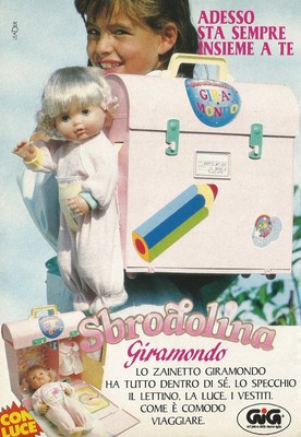 Bambole Sbrodolina PubblicitÃ Sbrodolino Pubblicità - Main Image