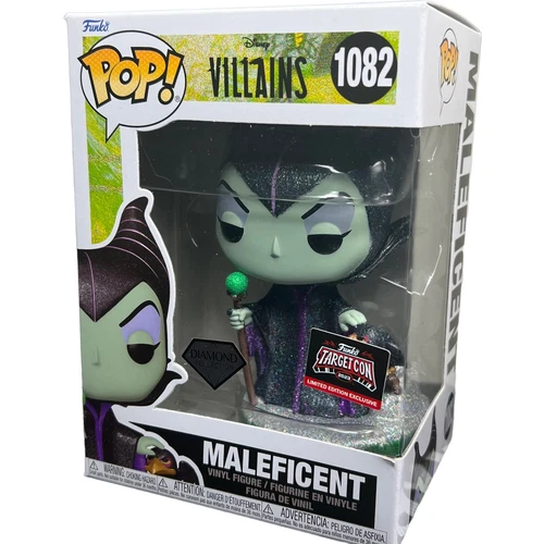 Funko POP! Target Con Exclusive Disney Villains Diamond Maleficent #1082