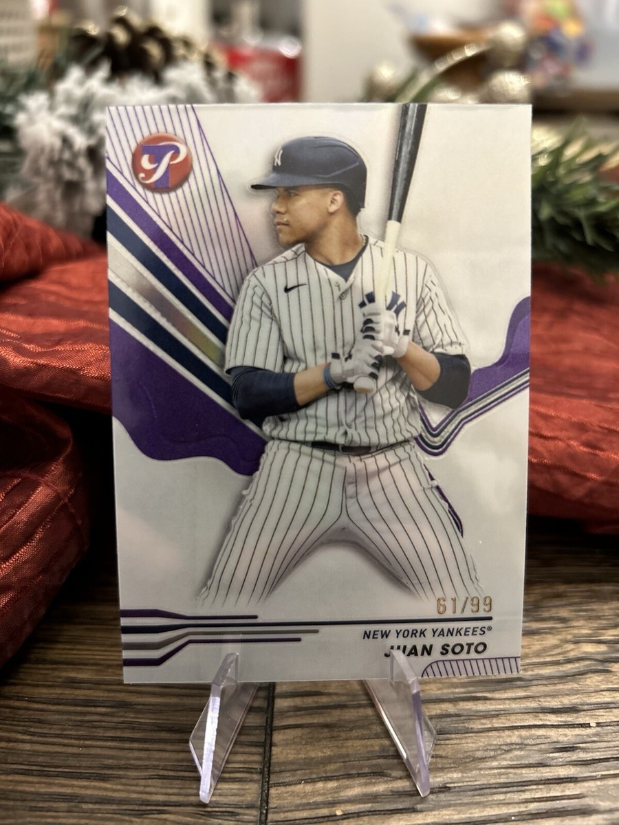 2024 Topps Pristine - Purple Refractor #185 Juan Soto /99 Future