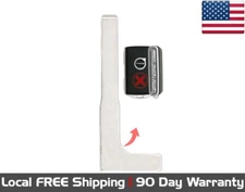 1x New Quality Replacement Key Fob Remote Insert Blade For Select Volvo Vehicles