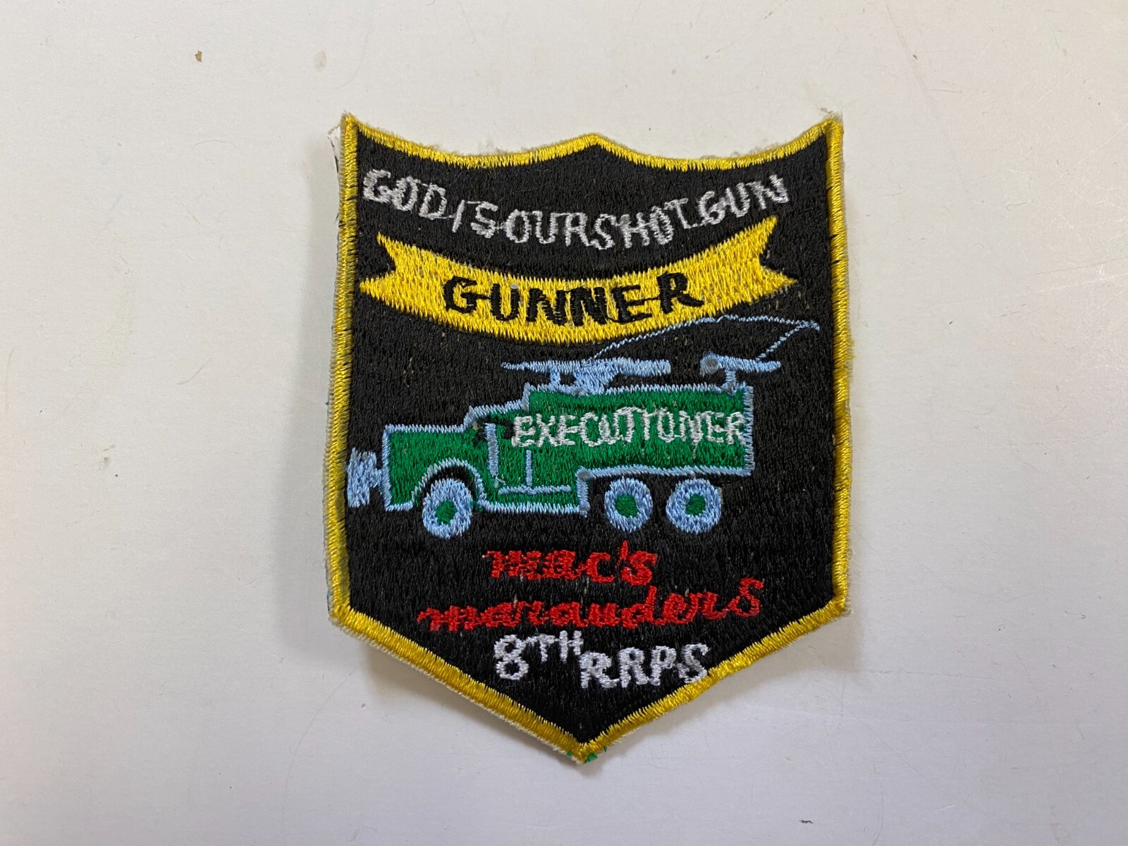 F0056 Vietnam US Army 8th Radio Research Unit Gun Truck Gunner Patch ...