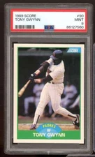 Tony Gwynn Card 1989 Score #90 PSA 9